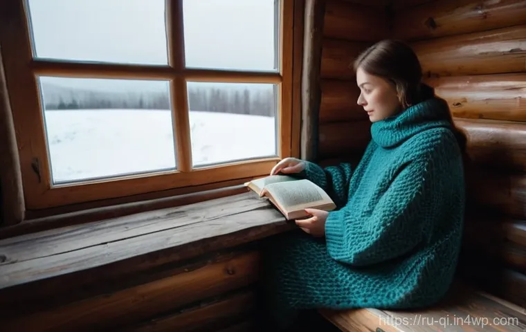 명상적 여행의 효과적인 일정 짜기 - A serene morning scene in a secluded Russian national park, reminiscent of Karelia. A person, dresse...